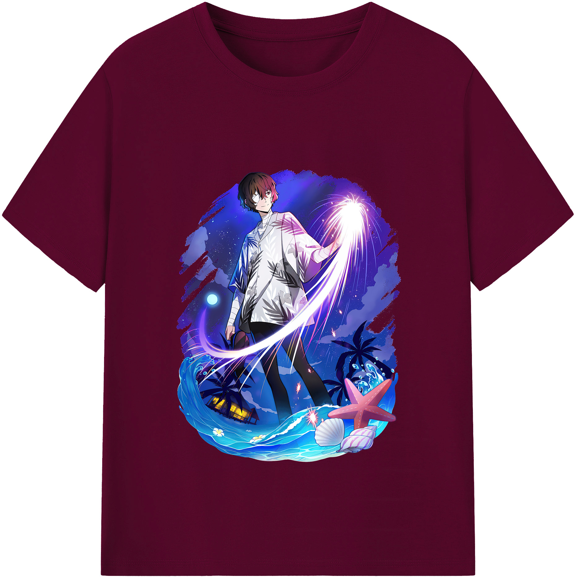 （画像用） 文豪ストレイドッグス Bungo Stray Dogs レディースカジュアルプリントTシャツ（綿100％）